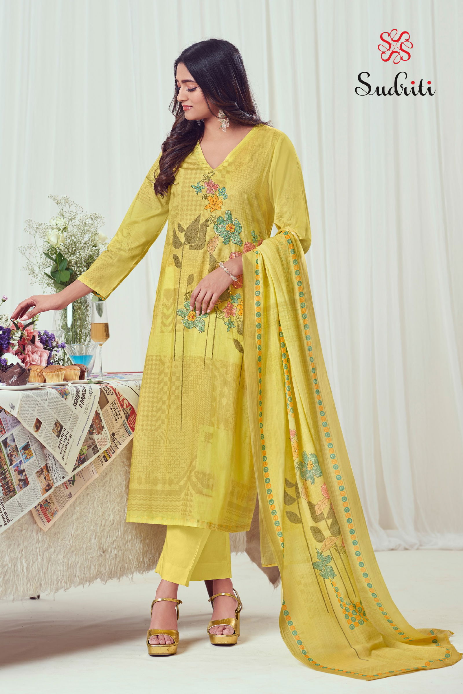 Zareen By Sudriti Cotton Printed Designer Salwar Suits Wholesale Shop In Surat